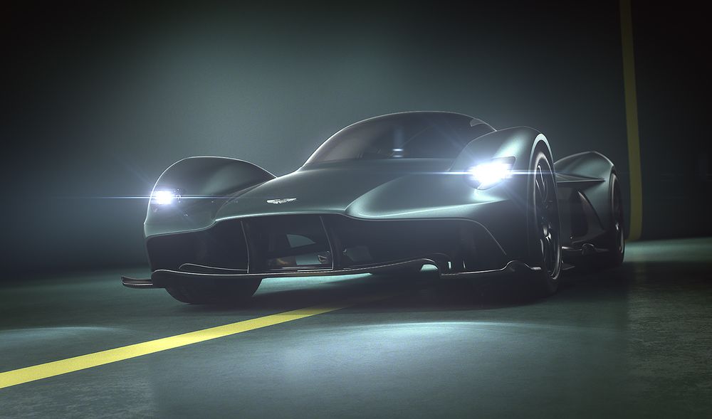 Aston Martin Valkyrie ще има мощност от 1115 к.с.